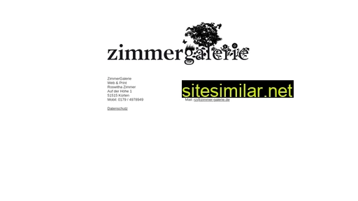 zimmer-galerie.de alternative sites