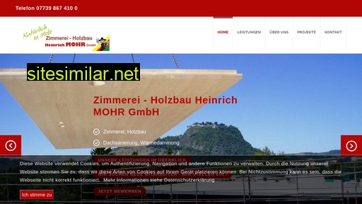 zimmerei-heinrich-mohr-hegau.de alternative sites