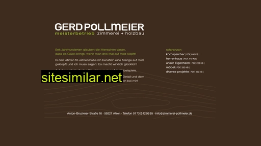 zimmerei-pollmeier.de alternative sites