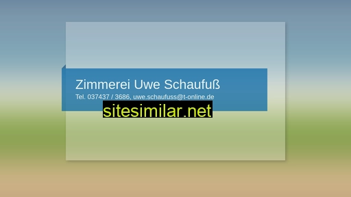 zimmerei-schaufuss.de alternative sites