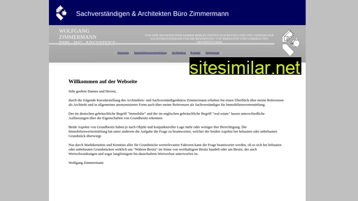 Zimmermann-architekt similar sites