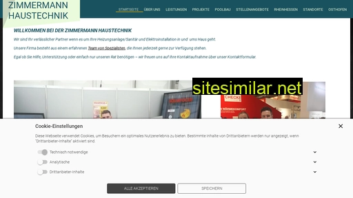zimmermann-haustechnik.de alternative sites