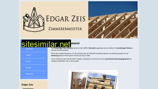 Zimmermeister-edgar-zeis similar sites