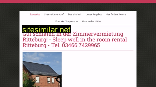 zimmervermietung-ritteburg.de alternative sites