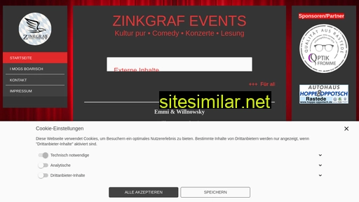 zinkgraf-events.de alternative sites