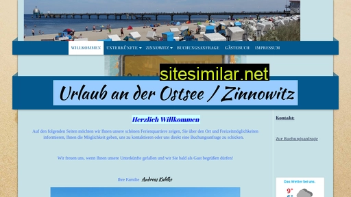 zinnowitz-bungalow.de alternative sites