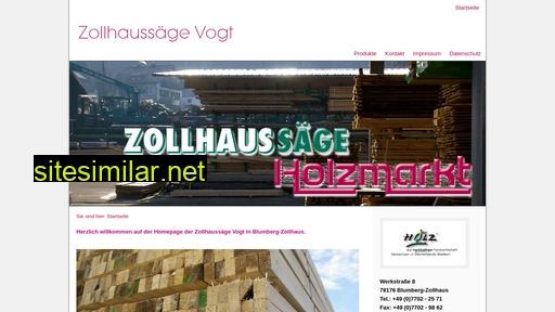 zollhaussaegevogt.de alternative sites