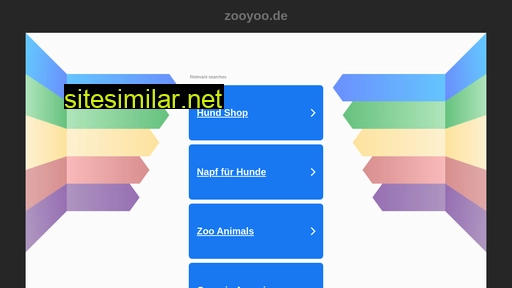 Zooyoo similar sites