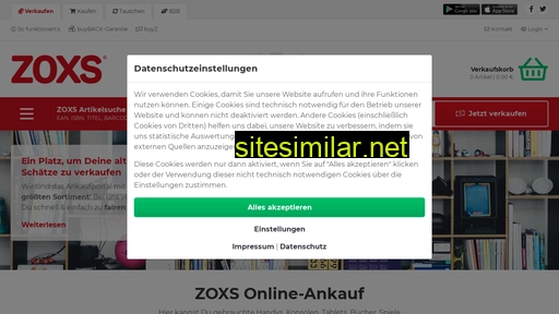 zoxs.de alternative sites