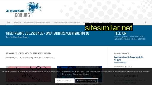 zulassungsstelle-coburg.de alternative sites