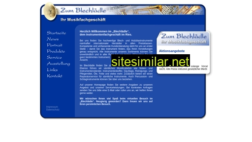 zum-blechlaedle.de alternative sites