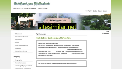 zum-pfaffenstein.de alternative sites