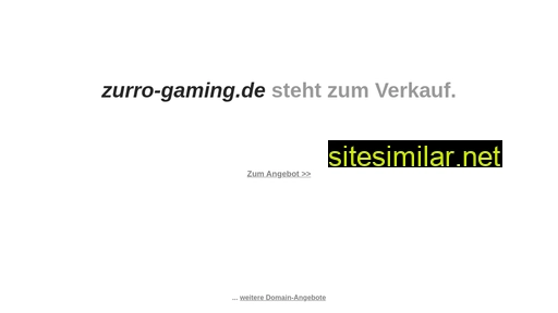 Zurro-gaming similar sites