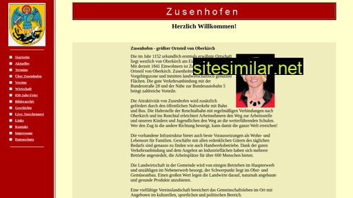 zusenhofen.de alternative sites