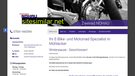 zweirad-nohau.de alternative sites