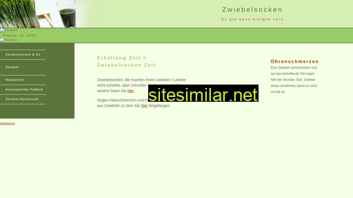 zwiebelsocken.de alternative sites