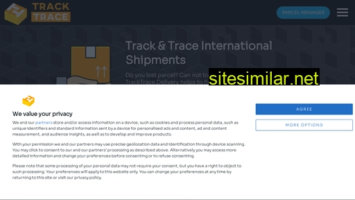 tracktrace.delivery alternative sites