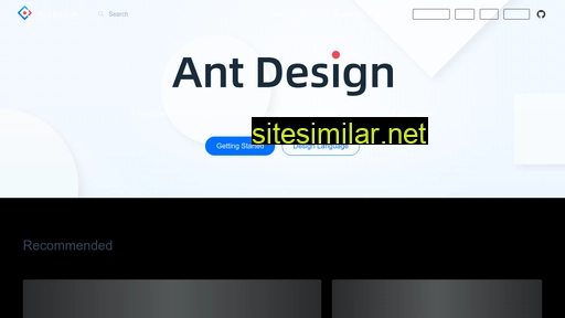 ant.design alternative sites