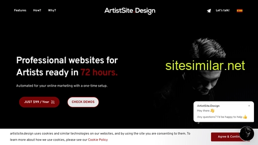 artistsite.design alternative sites