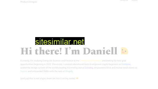 daniell.design alternative sites
