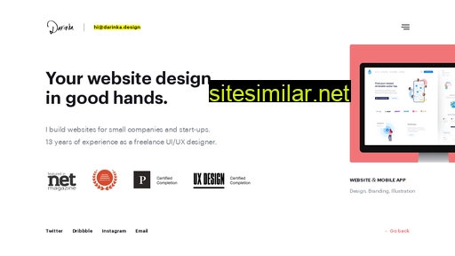 darinka.design alternative sites
