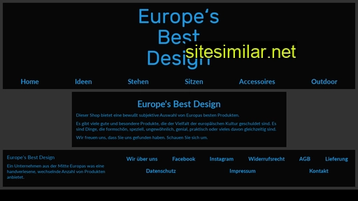 europes-best.design alternative sites