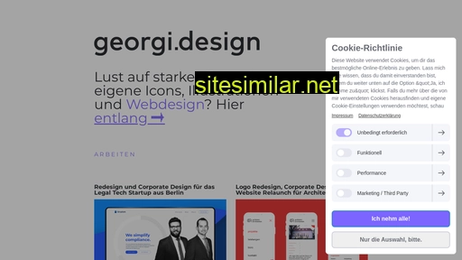 georgi.design alternative sites