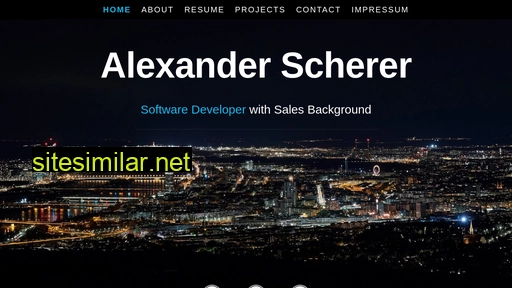 alexscherer.dev alternative sites