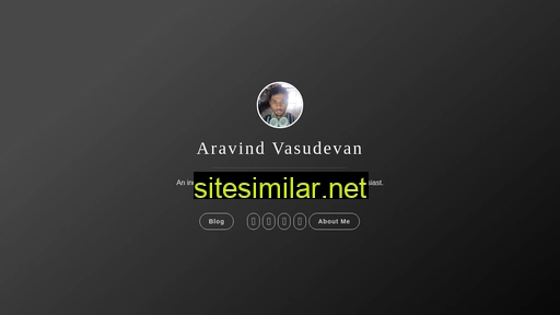aravindvasu.dev alternative sites
