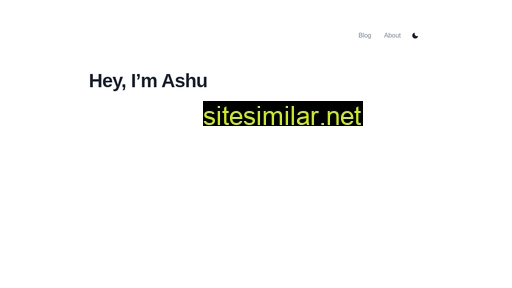 ashucai.dev alternative sites