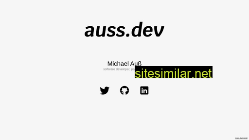 auss.dev alternative sites