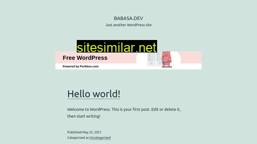 Babasa similar sites
