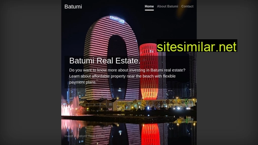 Batumi similar sites