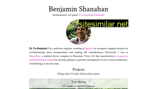 benshanahan.dev alternative sites