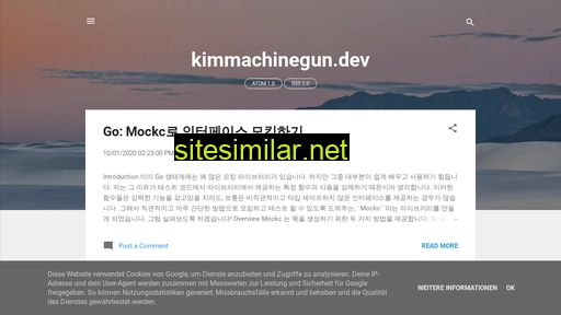 blog.kimmachinegun.dev alternative sites
