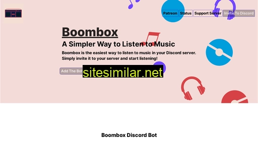 boomboxdiscord.dev alternative sites