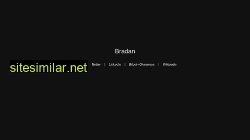 bradan.dev alternative sites