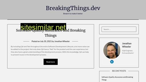 breakingthings.dev alternative sites