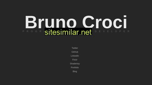 bruno.croci.dev alternative sites