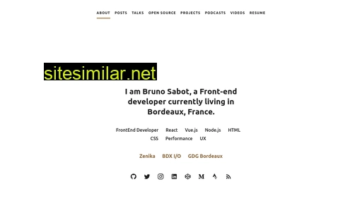 brunosabot.dev alternative sites