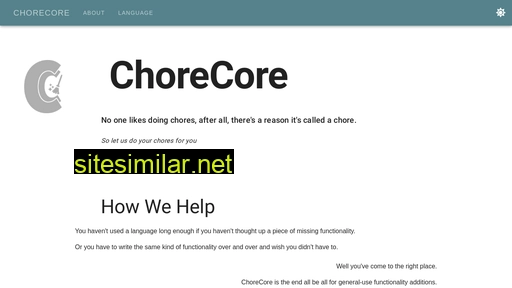 chorecore.dev alternative sites
