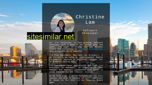 Christinelam similar sites