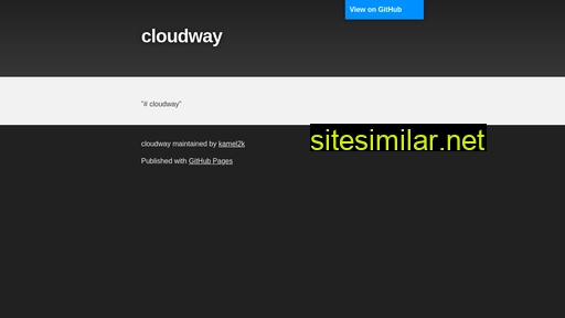 cloudway.dev alternative sites