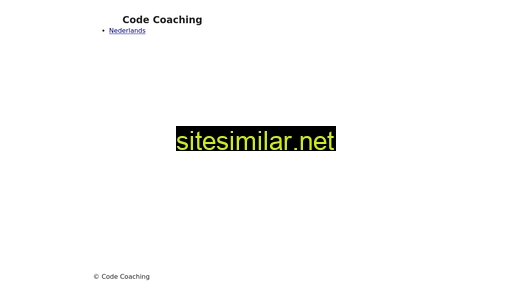 code-coaching.dev alternative sites