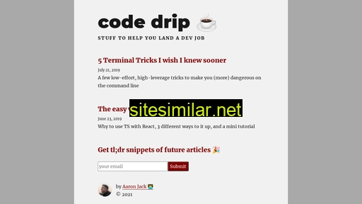 codedrip.dev alternative sites