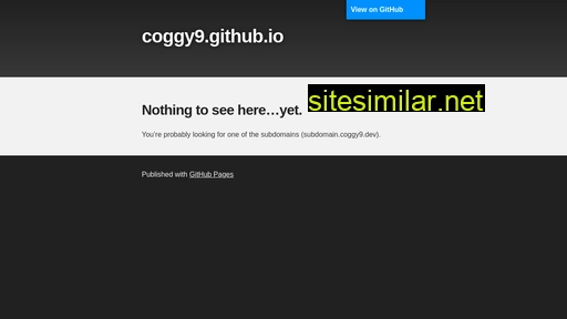 Coggy9 similar sites
