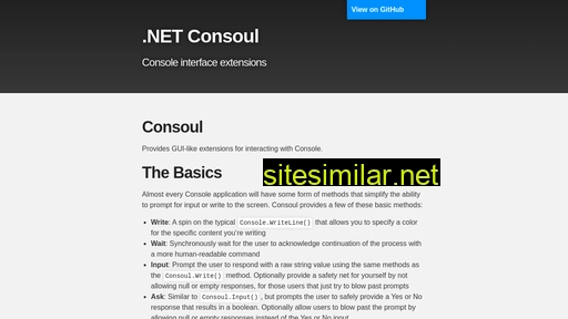 consoul.dev alternative sites