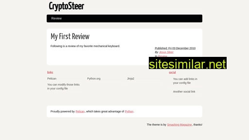 cryptosteer.dev alternative sites