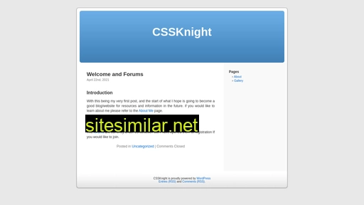 cssknight.dev alternative sites
