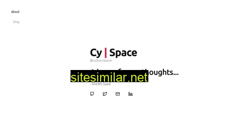 cybarspace.dev alternative sites